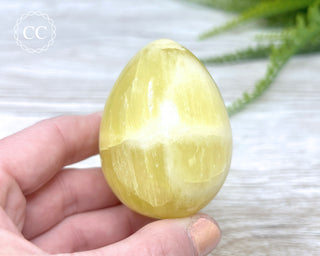 Lemon Calcite Egg #1