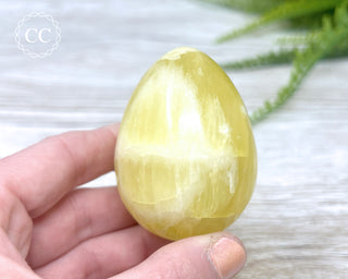 Lemon Calcite Egg #1