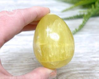 Lemon Calcite Egg #1