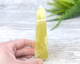 Lemon Calcite Tower #2