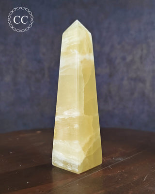 Lemon Calcite Tower #2