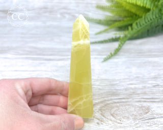 Lemon Calcite Tower #2