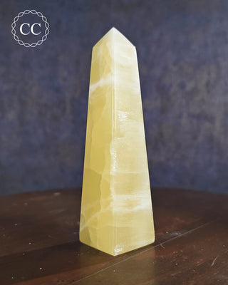 Lemon Calcite Tower #2