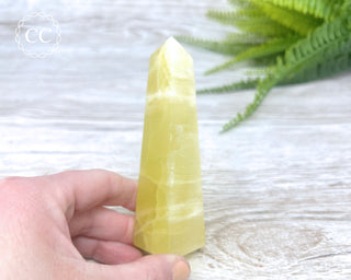 Lemon Calcite Tower #2