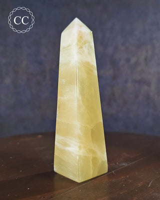 Lemon Calcite Tower #2