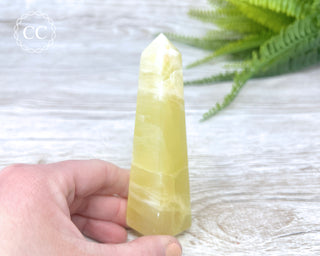 Lemon Calcite Tower #2