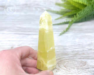 Lemon Calcite Tower #2