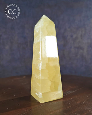 Lemon Calcite Tower #1