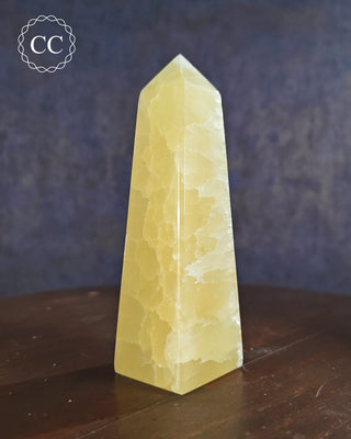 Lemon Calcite Tower #1
