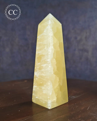 Lemon Calcite Tower #1