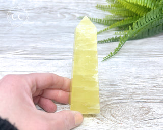 Lemon Calcite Tower #1