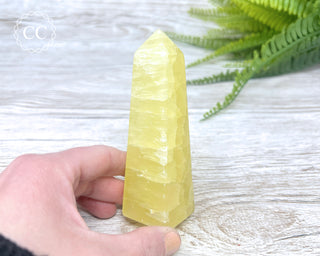 Lemon Calcite Tower #1