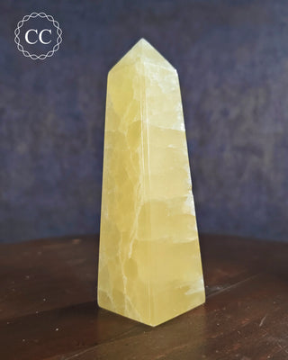 Lemon Calcite Tower #1