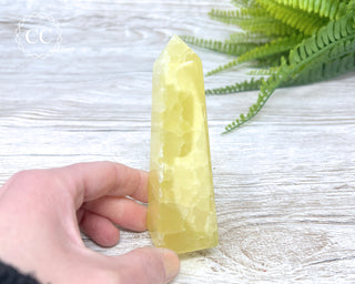 Lemon Calcite Tower #1