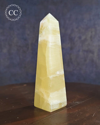 Lemon Calcite Tower #2