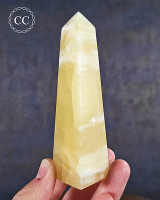 Lemon Calcite Tower #2