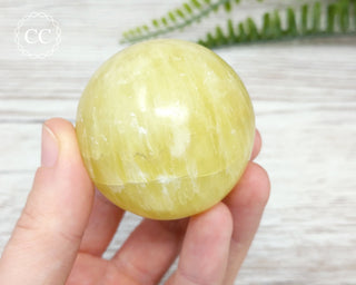 Lemon Calcite Sphere #1