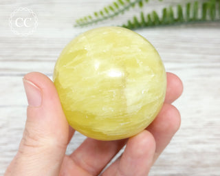 Lemon Calcite Sphere #1