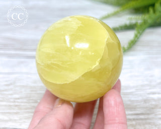 Lemon Calcite Sphere #1