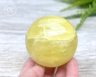 Lemon Calcite Sphere #1