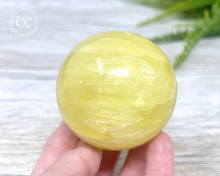 Lemon Calcite Sphere #1