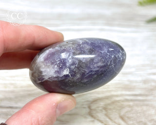 Lepidolite Chunky Palm Stone #2