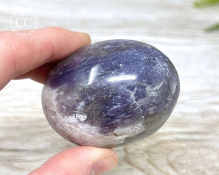 Lepidolite Chunky Palm Stone #2