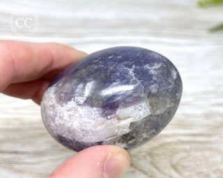 Lepidolite Chunky Palm Stone #2