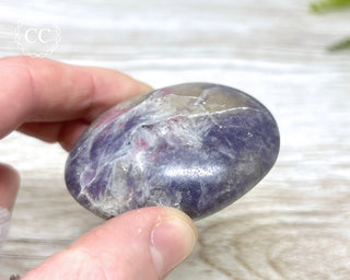 Lepidolite Chunky Palm Stone #3
