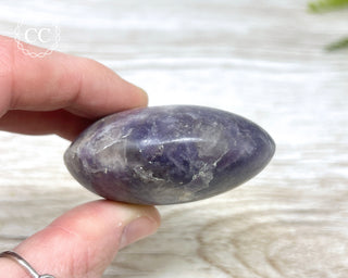Lepidolite Chunky Palm Stone #3