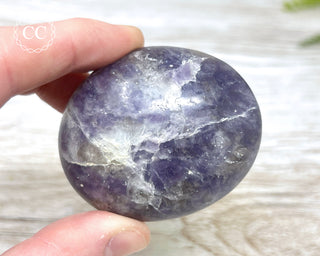 Lepidolite Chunky Palm Stone #3