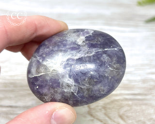 Lepidolite Chunky Palm Stone #3