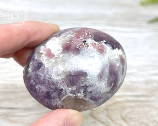 Lepidolite Chunky Palm Stone #6