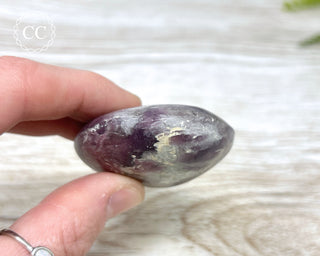 Lepidolite Chunky Palm Stone #6