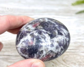 Lepidolite Chunky Palm Stone #1