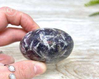 Lepidolite Chunky Palm Stone #1