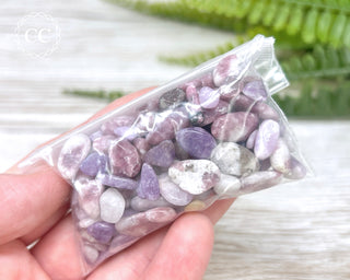 Lepidolite Crystal Chips 50g