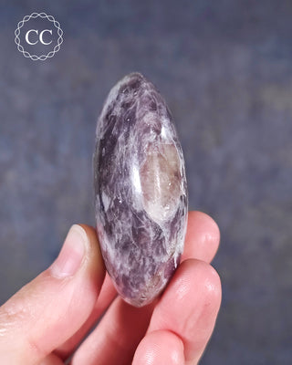 Lepidolite Chunky Palm Stone #6