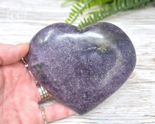 Lepidolite Heart #3