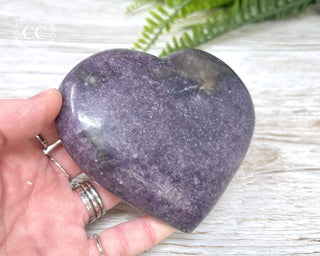 Lepidolite Heart #3