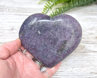 Lepidolite Heart #3