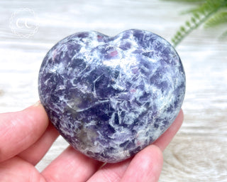Lepidolite Heart #1