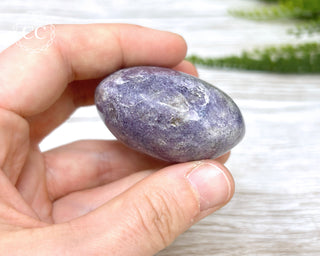 Lepidolite Chunky Palm Stone #7