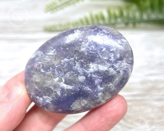 Lepidolite Chunky Palm Stone #1