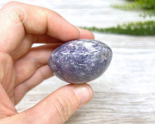 Lepidolite Chunky Palm Stone #7