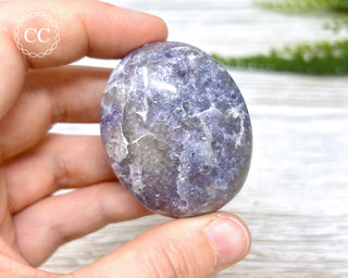 Lepidolite Chunky Palm Stone #8