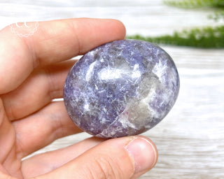 Lepidolite Chunky Palm Stone #8