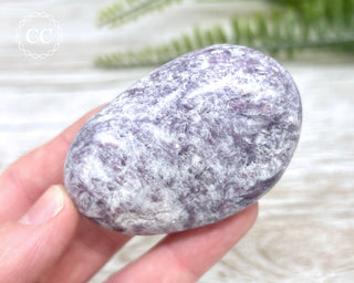 Lepidolite Chunky Palm Stone #6