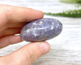Lepidolite Chunky Palm Stone #8