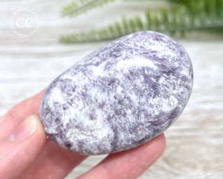 Lepidolite Chunky Palm Stone #6